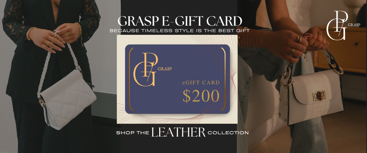 egift card luxury leather items